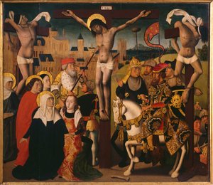 Triptyque de la Passion, Crucifixion (panneau central)